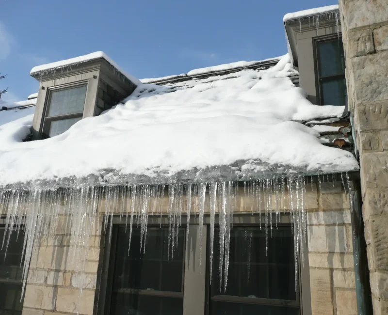 Ice Dams vs Roof Leaks